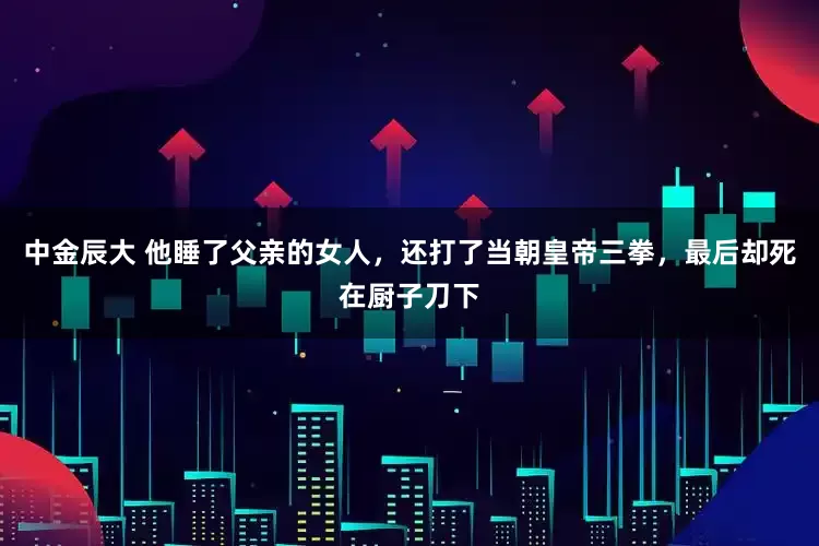 中金辰大 他睡了父亲的女人，还打了当朝皇帝三拳，最后却死在厨子刀下